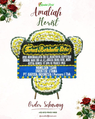 Papan Bunga Duka di Kupang Kota