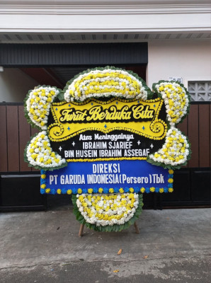 Papan Bunga Duka di Kupang Kota